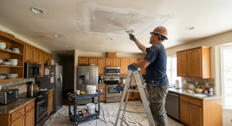 Bedroom Ceiling Repair in Kansas City, KS