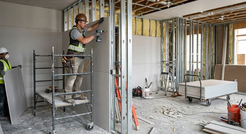 Drywall Construction in Olathe, KS