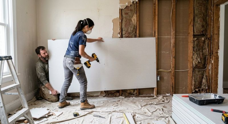 Drywall Replacement in Wilmington, NC
